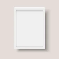 White frame the photo Telegram bot profile picture